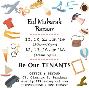 Eid Mubarak Bazaar June 2016
